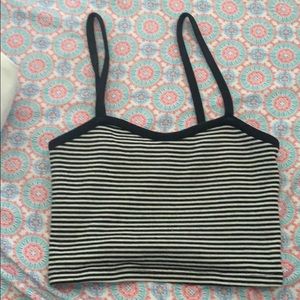 Striped Crop top